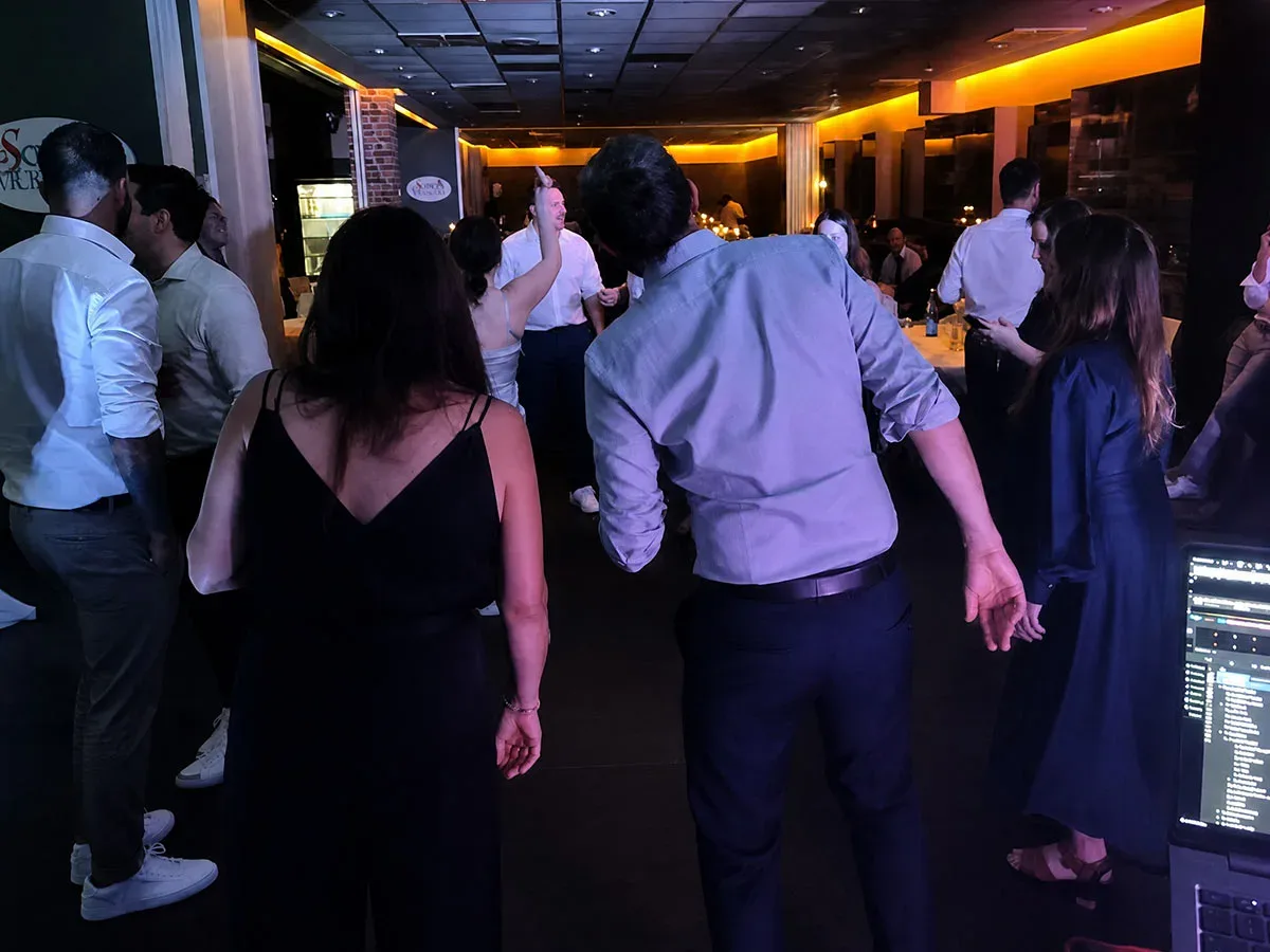 Kochfabrik Achern: Hochzeit mit DJ Beatgee